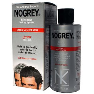 Elio nogrey lozione antigrigio extra con keratina riporta i capelli gradualmente al colore naturale 200 ml
