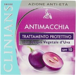 Clinians Antimacchia Trattamento Protettivo con Acqua Vegetale d'Uva SPF10 50 ml