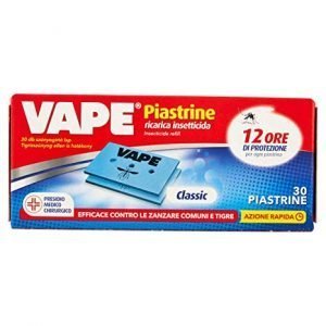 Vape ricarica insetticida 30 piastrine classic