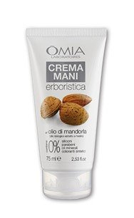 Omia Eco Biologico Crema Mani  Olio Di Mandorla 0% Siliconi Parabeni Oli Minerali Coloranti Sintetici 75ml