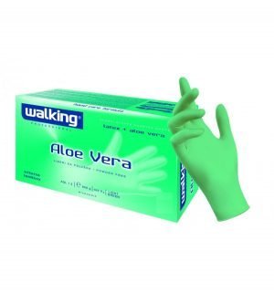 Guanti in Lattice Aloe Monouso Tg.S Senza Polvere