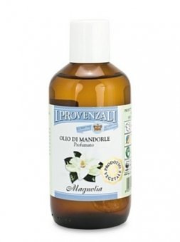 I Provenzali Olio di Mandorle Dolci Puro al 100% al Profumo di Magnolia 200 ml