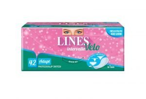 Lines intervallo velo adapt  42 proteggi slip distesi fresco pulito ogni giorno in 1mm