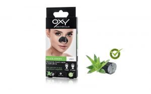 Oxy black strips viso rimuove i punti neri e impurità con estratti di aloe e carbone vegetale 8 strips