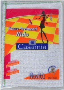 Casamia panno pavimenti lava e assorbe, lunga durata con nuova trama a nido d'ape 1pezzo 45x70cm