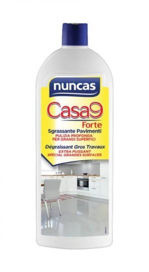 Nuncas casa9 forte detergente sgrassante pavimenti pulizia profonda per grandi superfici 1L