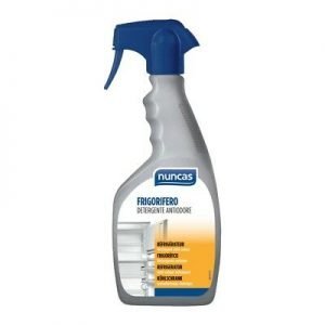 Nuncas frigorifero detergente antiodore formulato per pulire e igienizzare l'interno dei frigoriferi 500ml
